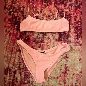 traingl mica bikini set